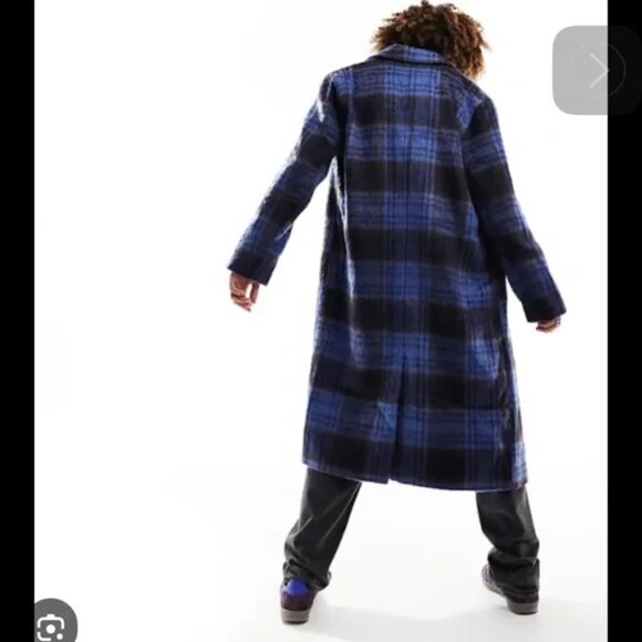 ASOS plaid coat - Picture 3 of 9